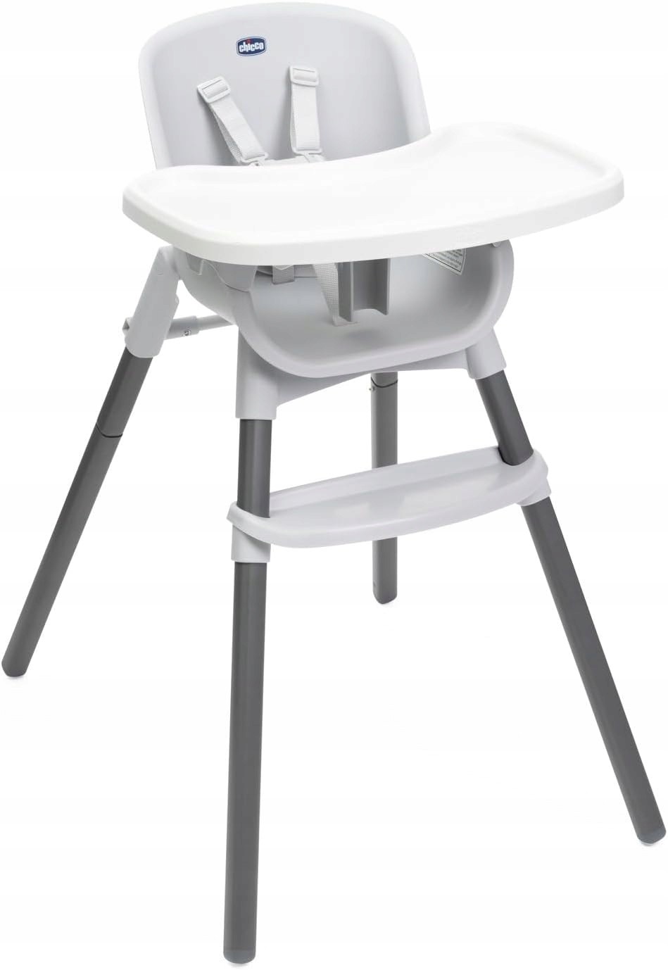 Chicco Detská jedálenská stolička Polly Zest, moon grey